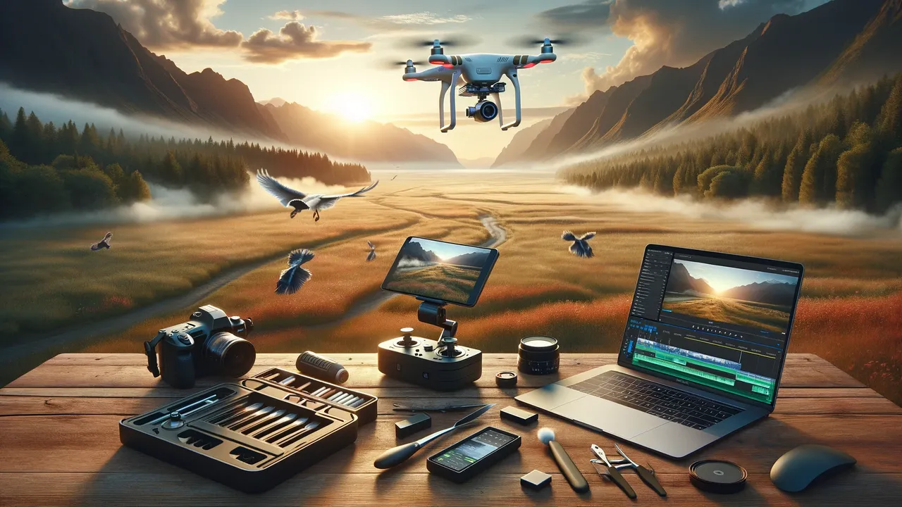 Membuat Video Drone Cinematic Berkualitas Tinggi