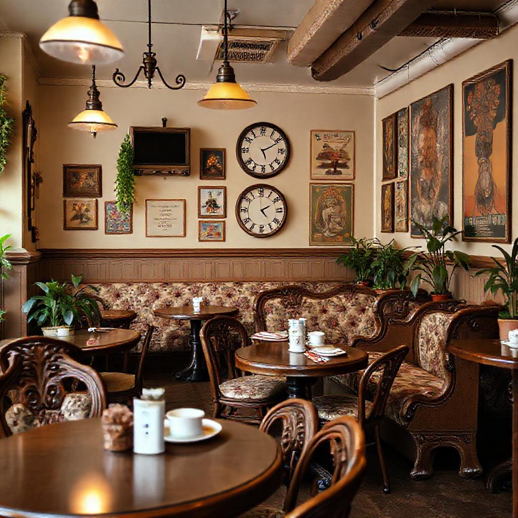 tema kafe klasik/retro Alt text